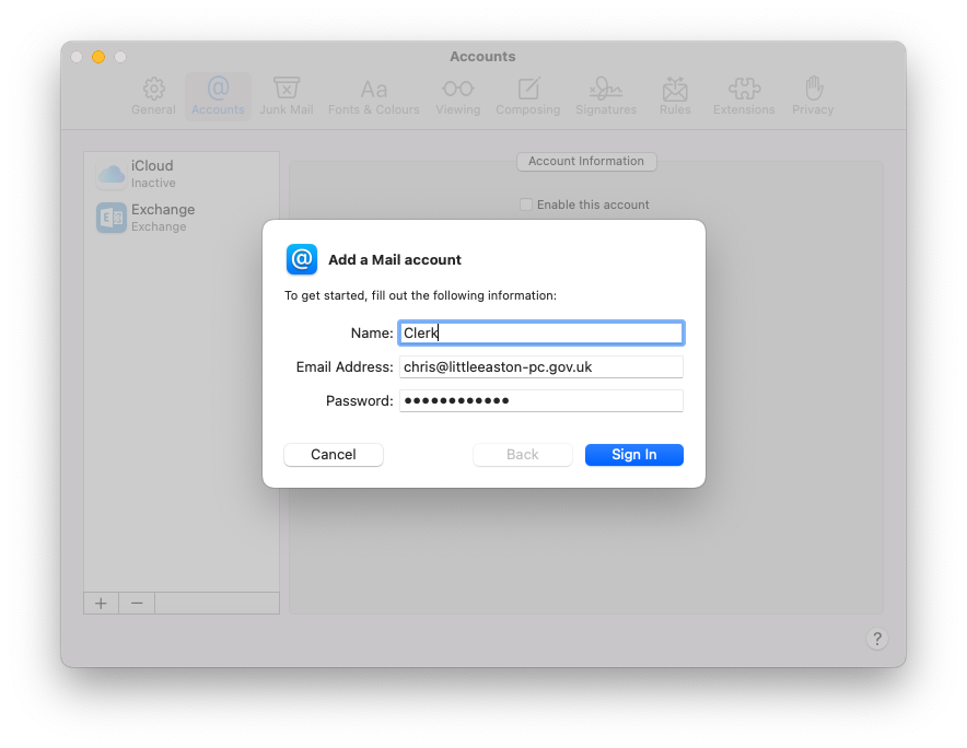Connecting Your Mailbox To Your Email Software